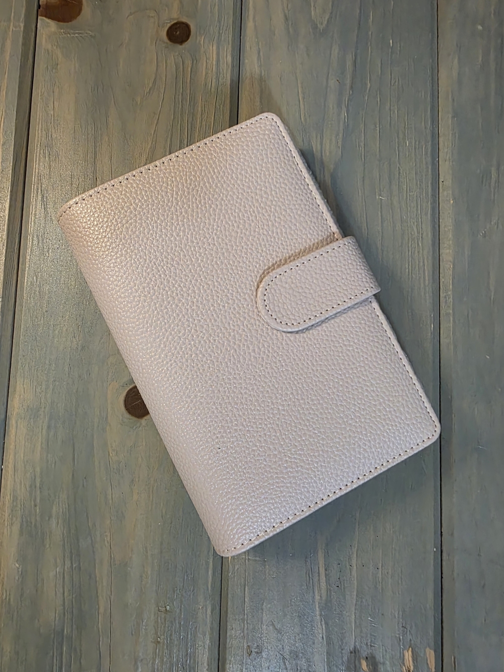 A6 Personal Binder With Gold Rings